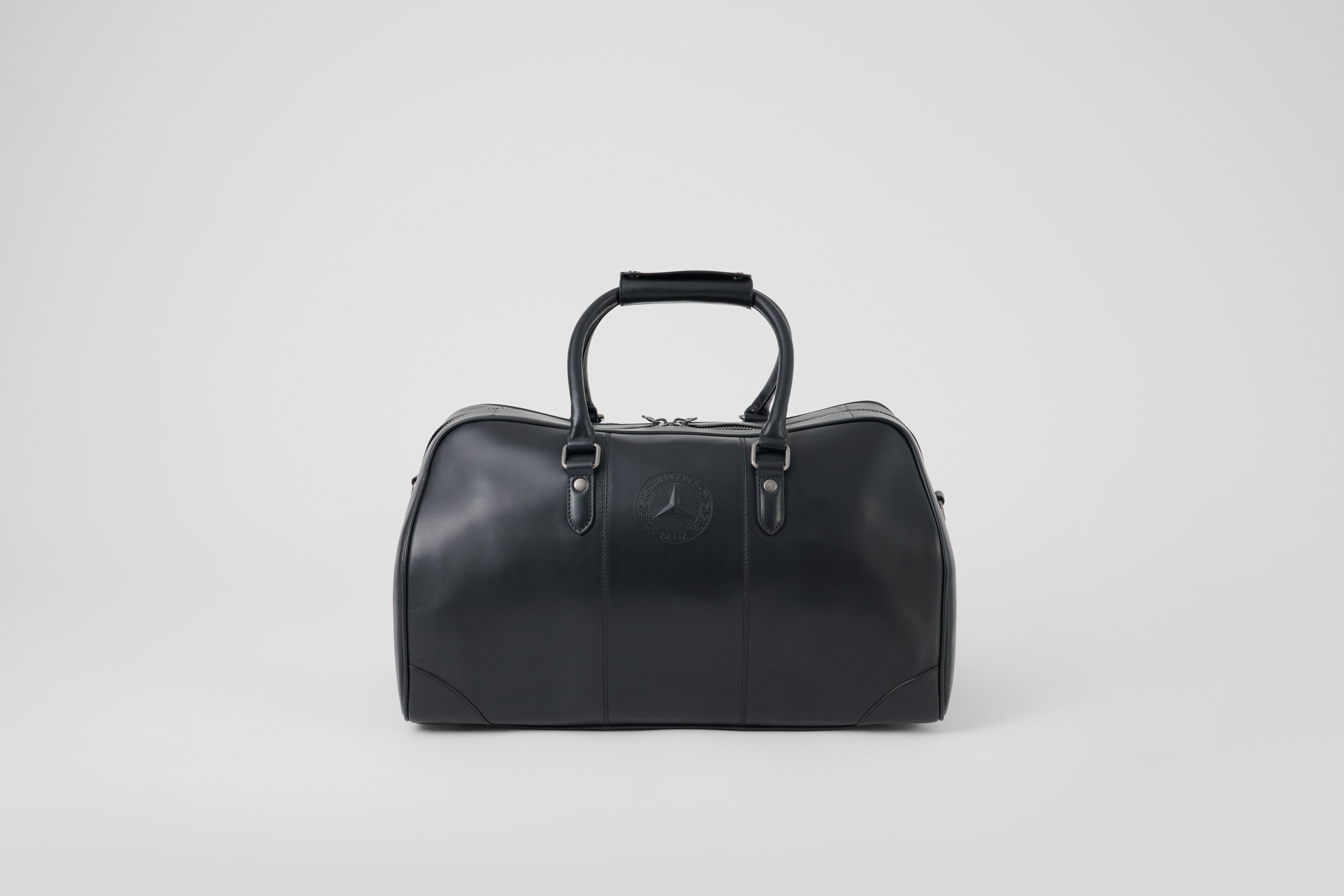 Leather Weekender - Black