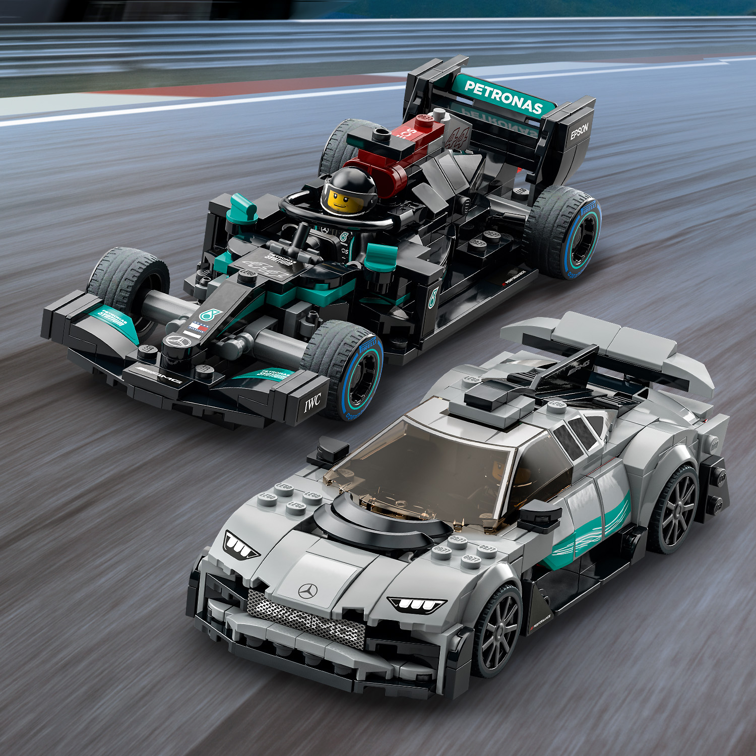 LEGO® Mercedes-AMG F1 W12 E Performance & Mercedes-AMG Project One