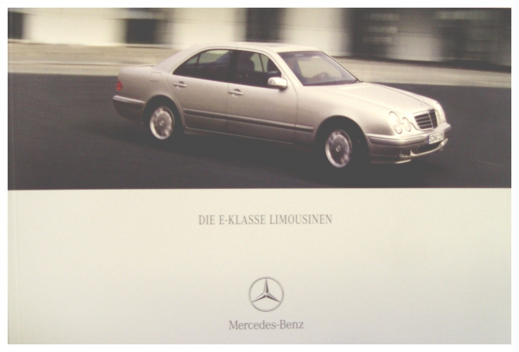 Mercedes-Benz E-Klasse Limousinen E 430 E55 AMG W210 Prospekt Brochure 05.2000