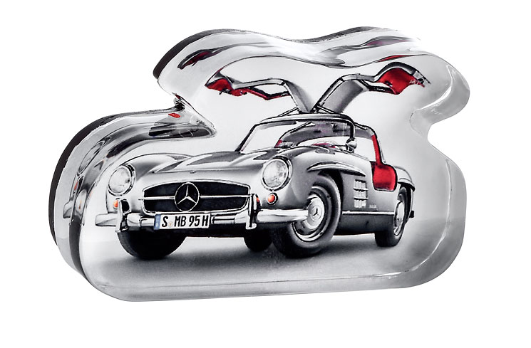 Mercedes-Benz Gästeschirm, 300 SL Schaltknauf