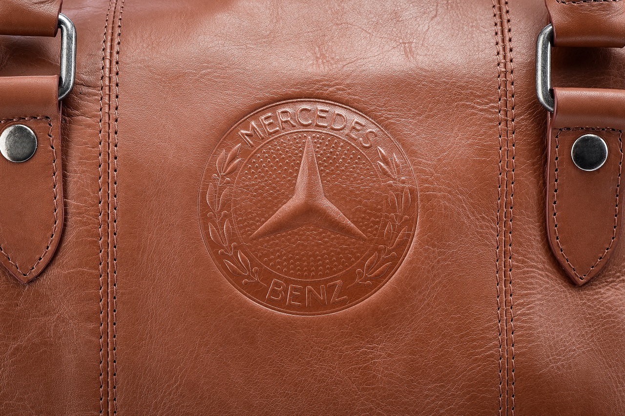 Mercedes-Benz Classic Leather Bag Black or Cognac